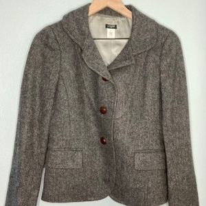 JCrew wool herringbone blazer
